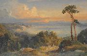 unknow artist Evening at Lake Constance china oil painting artist